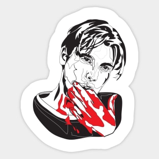 Billy Scream Sticker